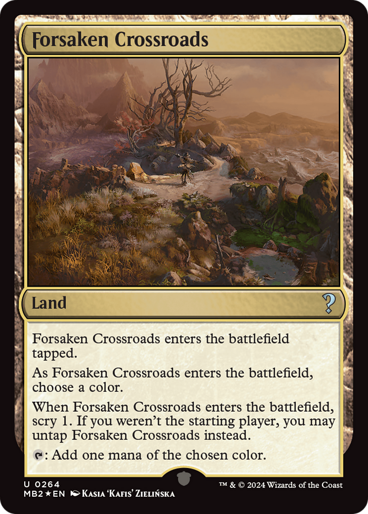 Forsaken Crossroads [Mystery Booster 2] | Exor Games Dartmouth