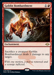 Goblin Bombardment (Foil Etched) [Modern Horizons 2] | Exor Games Dartmouth