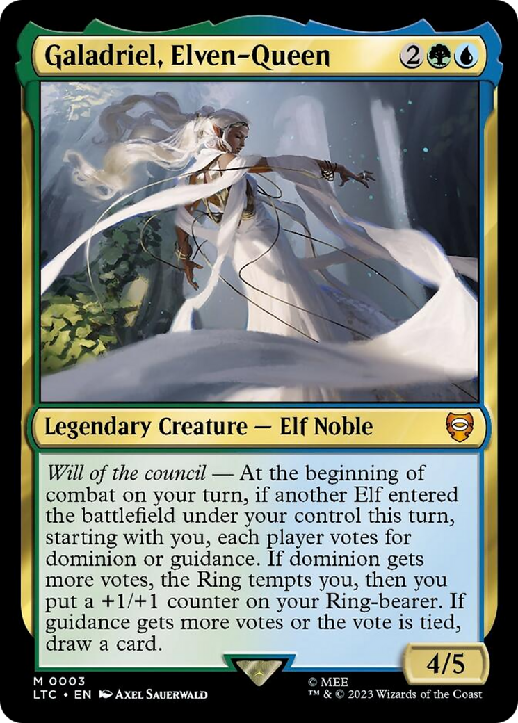 Galadriel, Elven-Queen [The Lord of the Rings: Tales of Middle-Earth Commander] | Exor Games Dartmouth
