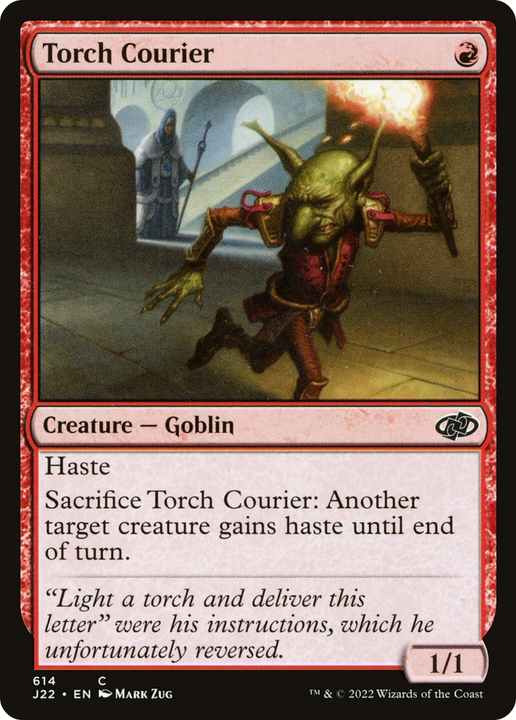 Torch Courier [Jumpstart 2022] | Exor Games Dartmouth