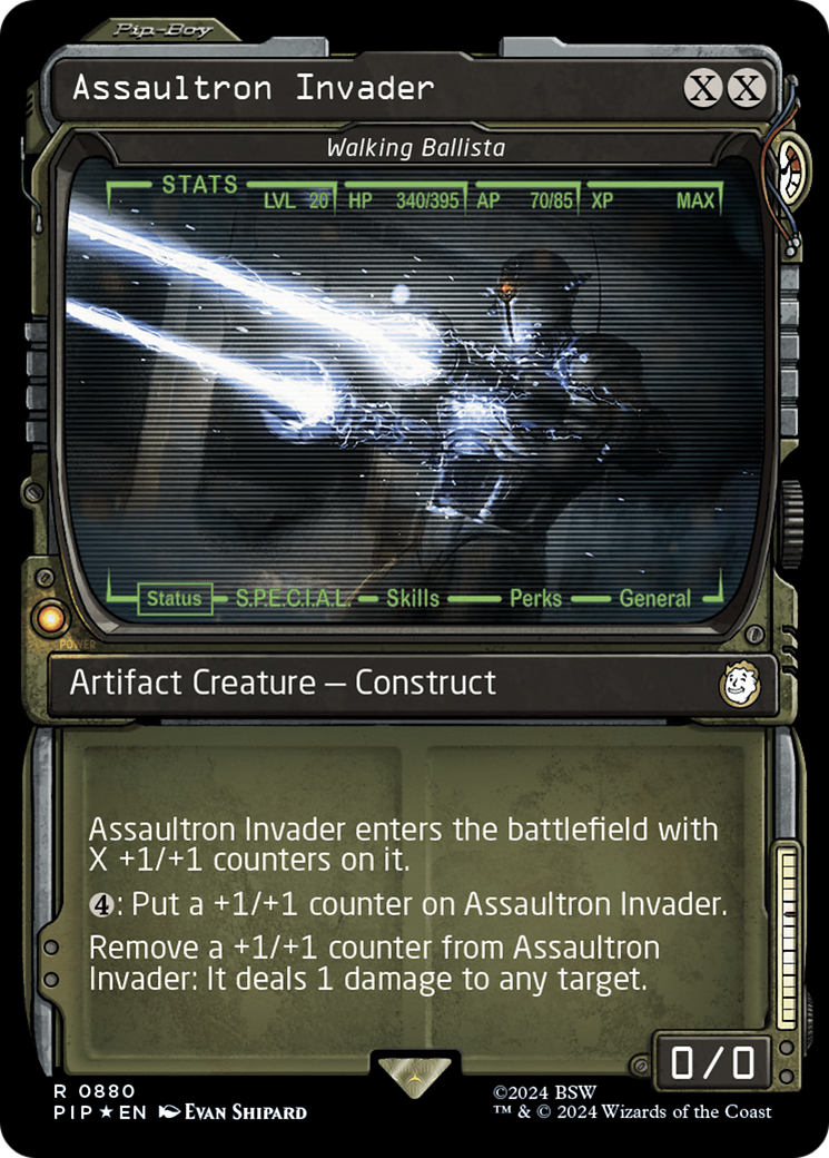 Assaultron Invader - Walking Ballista (Surge Foil) [Fallout] | Exor Games Dartmouth