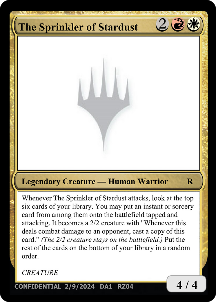 The Sprinkler of Stardust [Unknown Event] | Exor Games Dartmouth