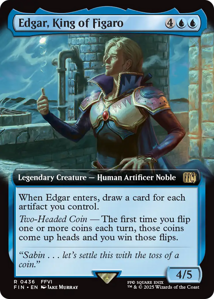 Edgar, King of Figaro (Extended Art) [FINAL FANTASY] | Exor Games Dartmouth