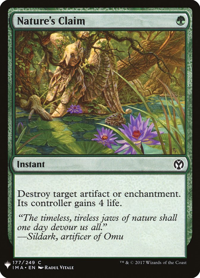 Nature's Claim [Mystery Booster] | Exor Games Dartmouth