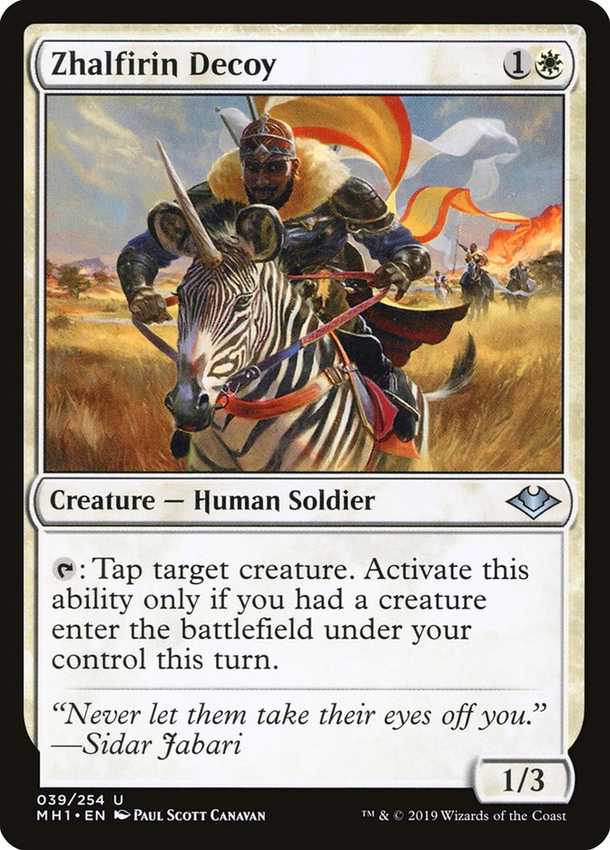 Zhalfirin Decoy [Modern Horizons] | Exor Games Dartmouth