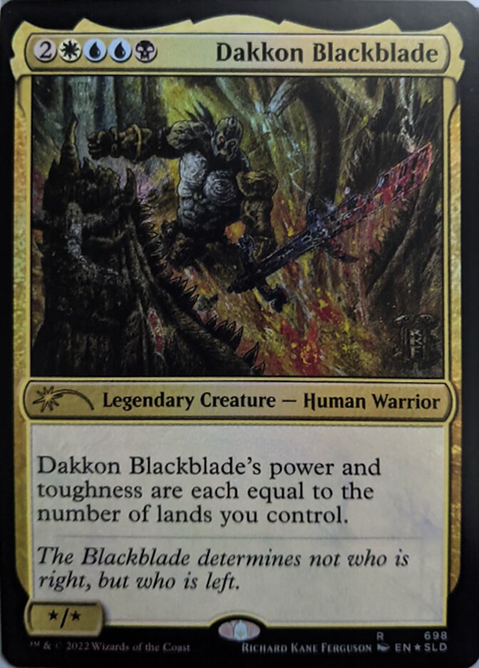 Dakkon Blackblade [Secret Lair Drop Promos] | Exor Games Dartmouth