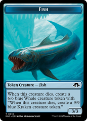 Servo // Fish Double-Sided Token [Modern Horizons 3 Tokens] | Exor Games Dartmouth