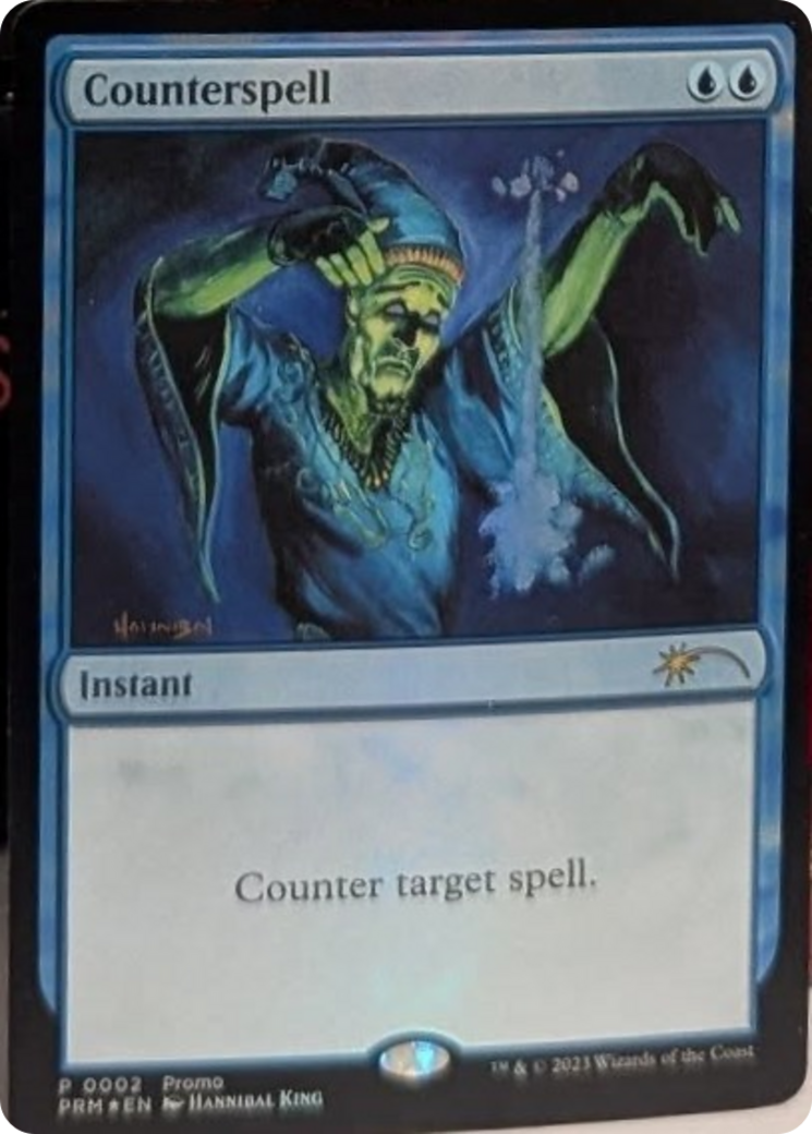 Counterspell (Graphic Novel Insert) [Media Promos] | Exor Games Dartmouth