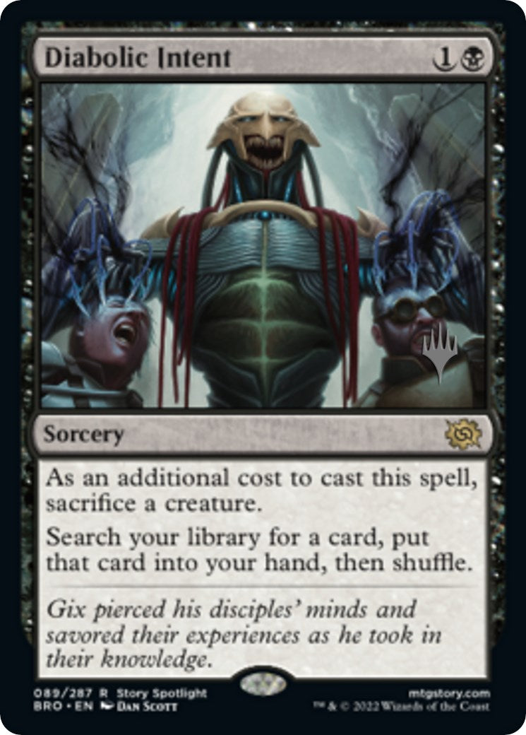 Diabolic Intent (Promo Pack) [The Brothers' War Promos] | Exor Games Dartmouth