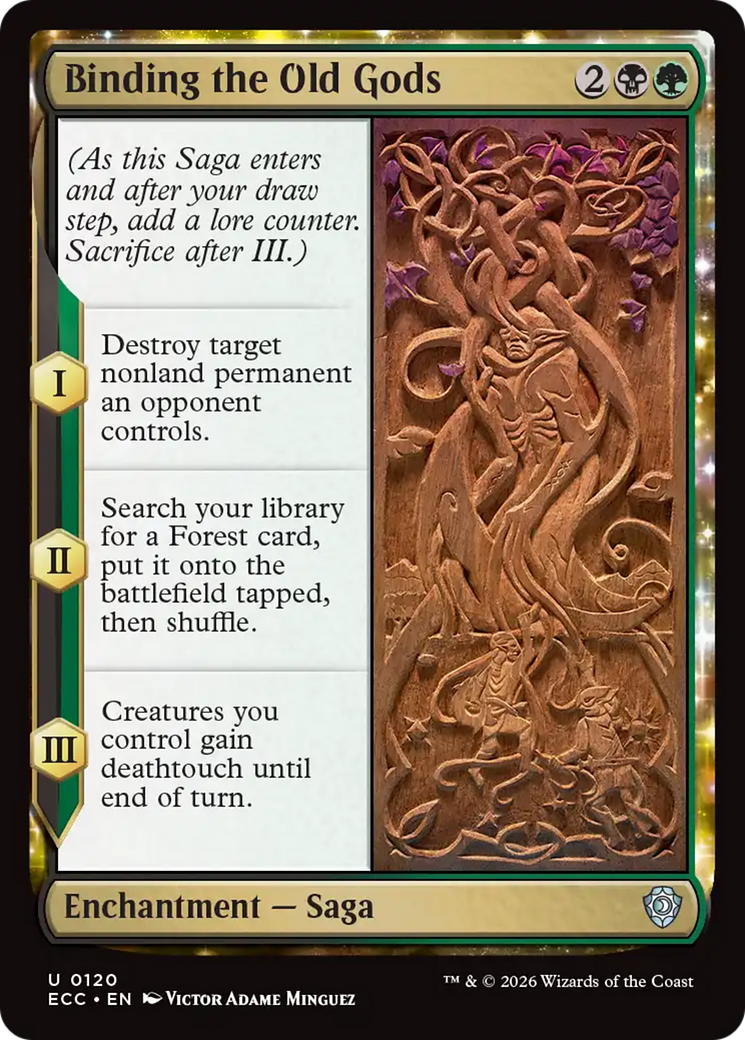 Binding the Old Gods [Lorwyn Eclipsed Commander] | Exor Games Dartmouth