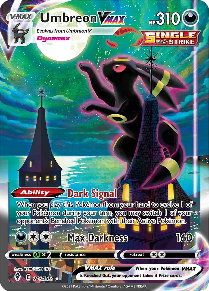 Umbreon VMAX (215/203) [Sword & Shield: Evolving Skies] | Exor Games Dartmouth