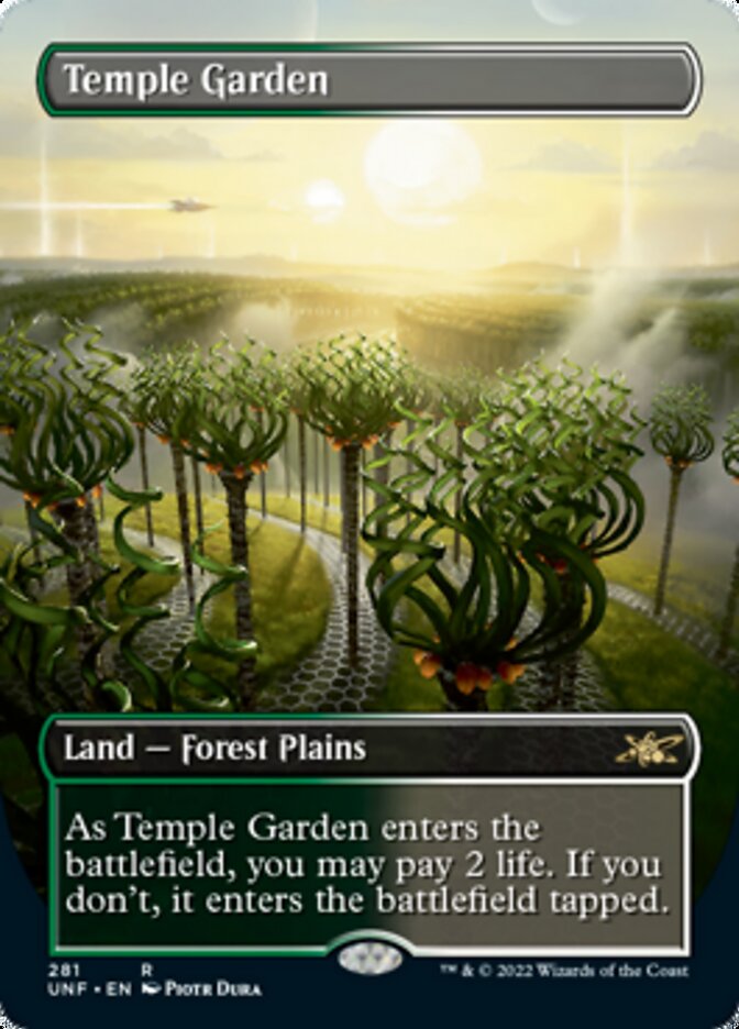 Temple Garden (Borderless) [Unfinity] | Exor Games Dartmouth