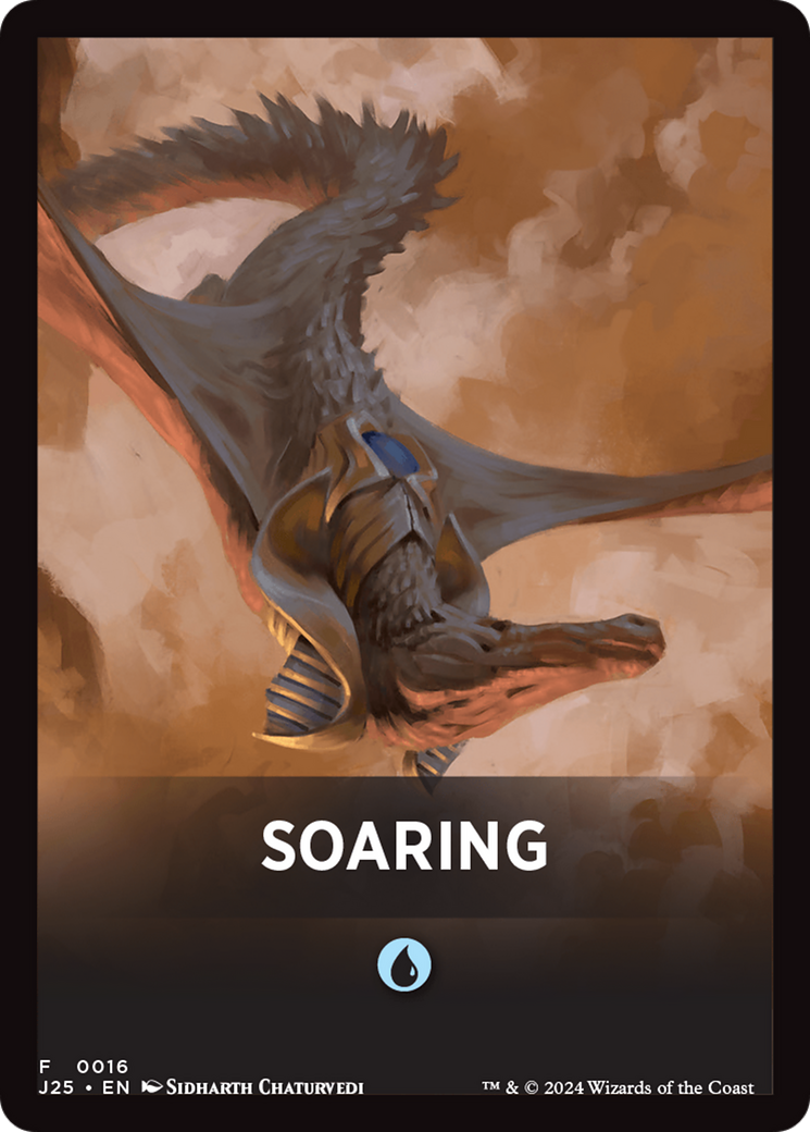 Soaring Theme Card [Foundations Jumpstart Front Cards] | Exor Games Dartmouth