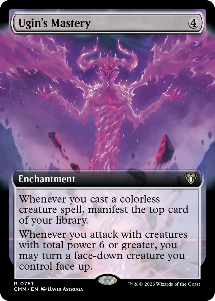 Ugin's Mastery (Extended Art) [Commander Masters] | Exor Games Dartmouth