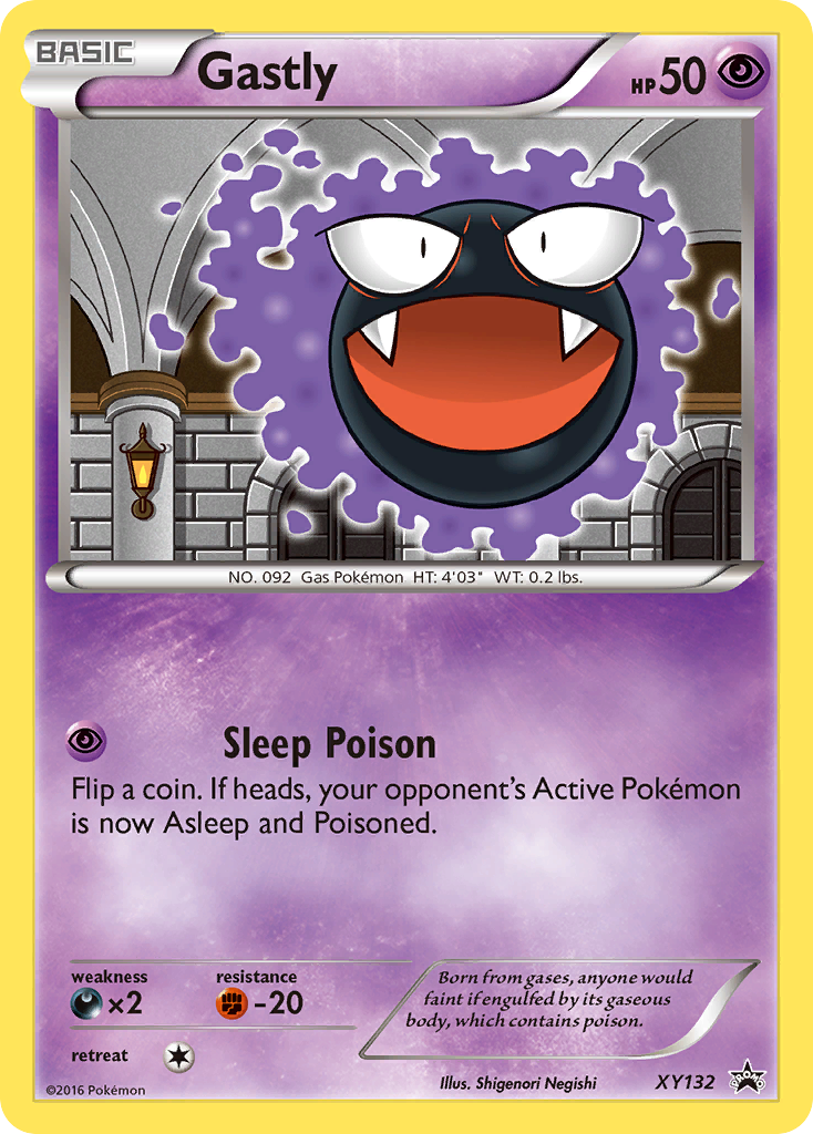 Gastly (XY132) [XY: Black Star Promos] | Exor Games Dartmouth