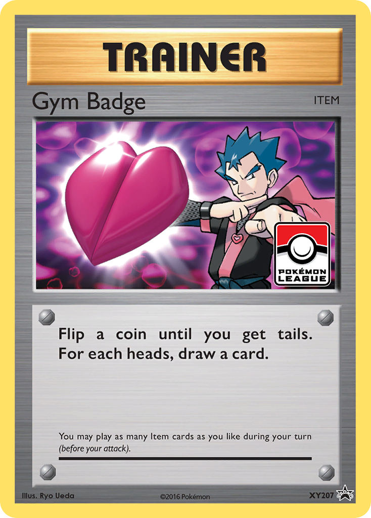 Gym Badge (XY207) (Koga) [XY: Black Star Promos] | Exor Games Dartmouth