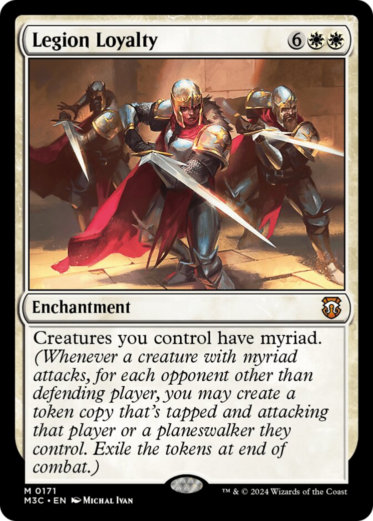 Legion Loyalty (Ripple Foil) [Modern Horizons 3 Commander] | Exor Games Dartmouth