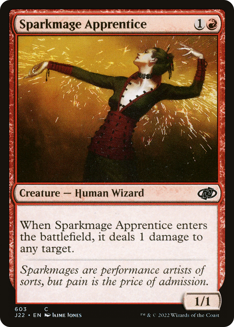 Sparkmage Apprentice [Jumpstart 2022] | Exor Games Dartmouth