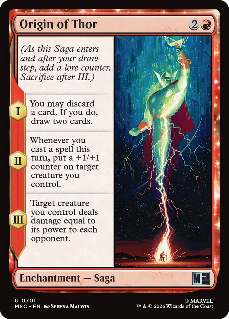 Origin of Thor [Marvel Super Heroes Commander] | Exor Games Dartmouth