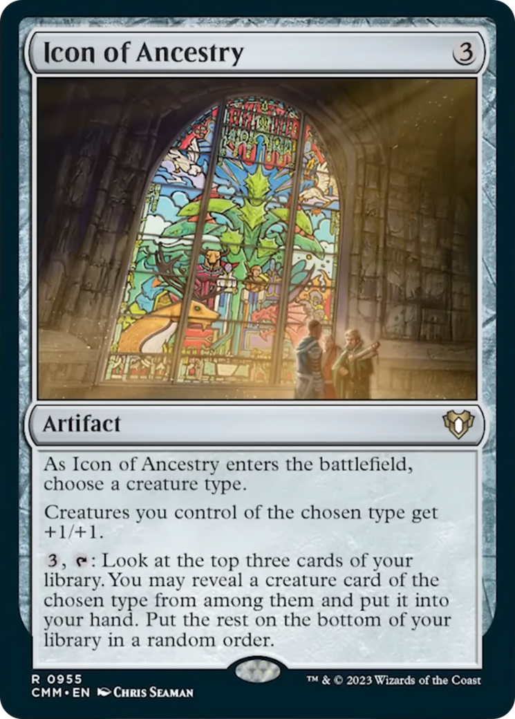 Icon of Ancestry [Commander Masters] | Exor Games Dartmouth