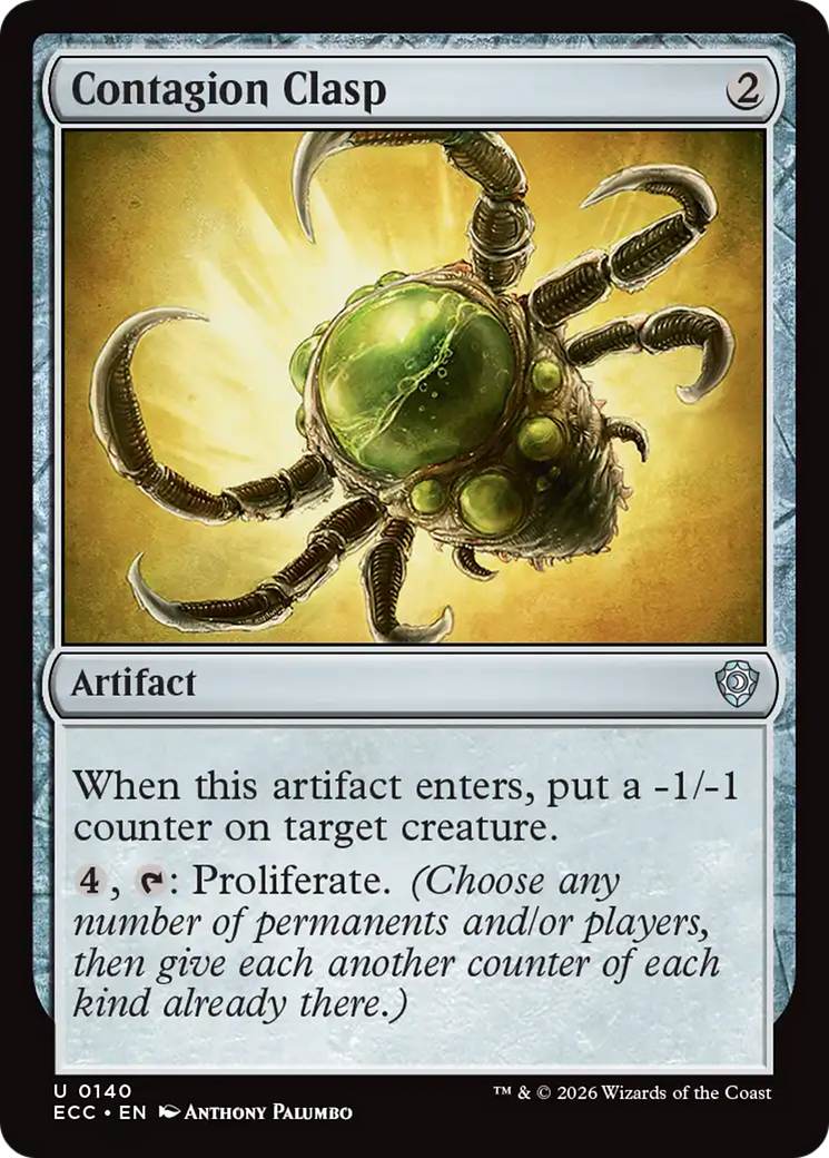Contagion Clasp [Lorwyn Eclipsed Commander] | Exor Games Dartmouth