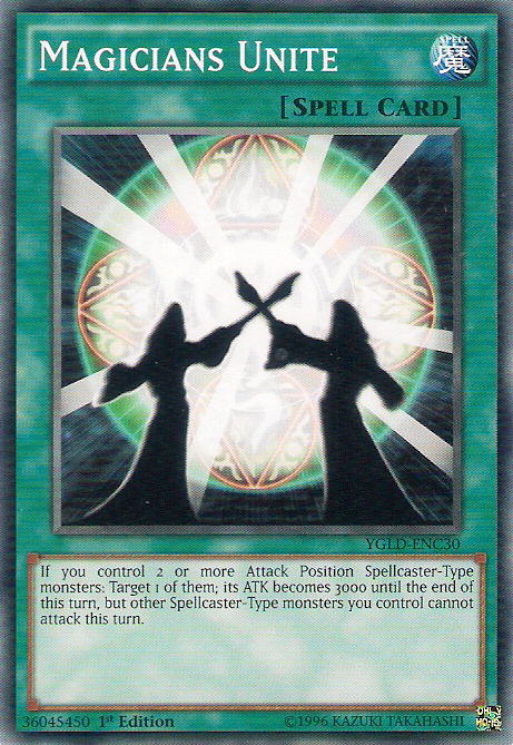 Magicians Unite [YGLD-ENC30] Common | Exor Games Dartmouth