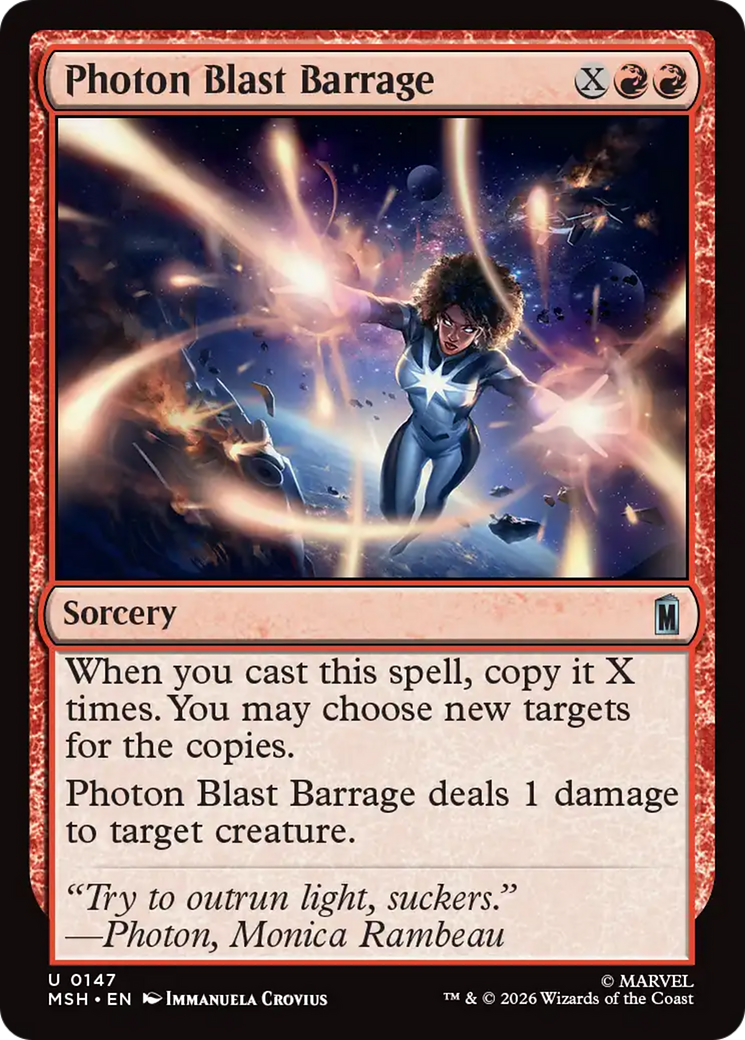 Photon Blast Barrage [Marvel Super Heroes] | Exor Games Dartmouth