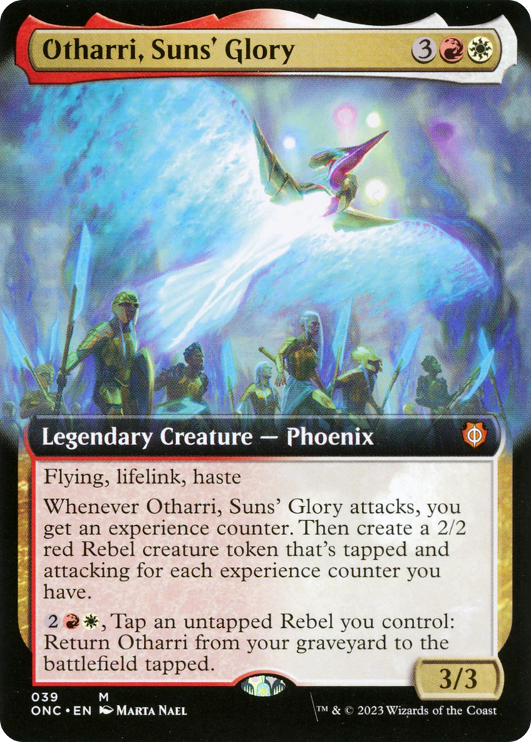 Otharri, Suns' Glory (Extended Art) [Phyrexia: All Will Be One Commander] | Exor Games Dartmouth