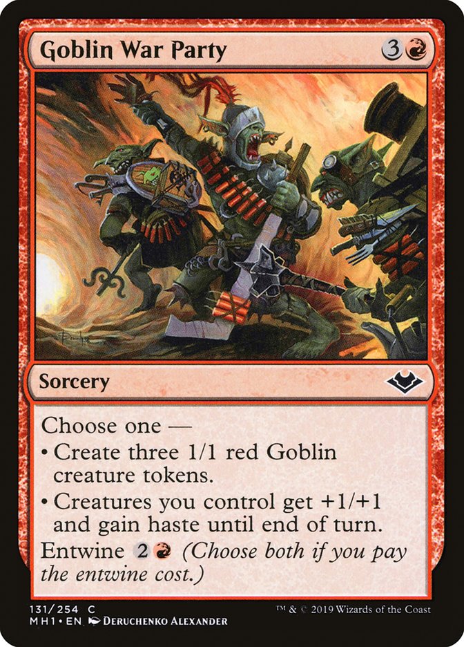 Goblin War Party [Modern Horizons] | Exor Games Dartmouth