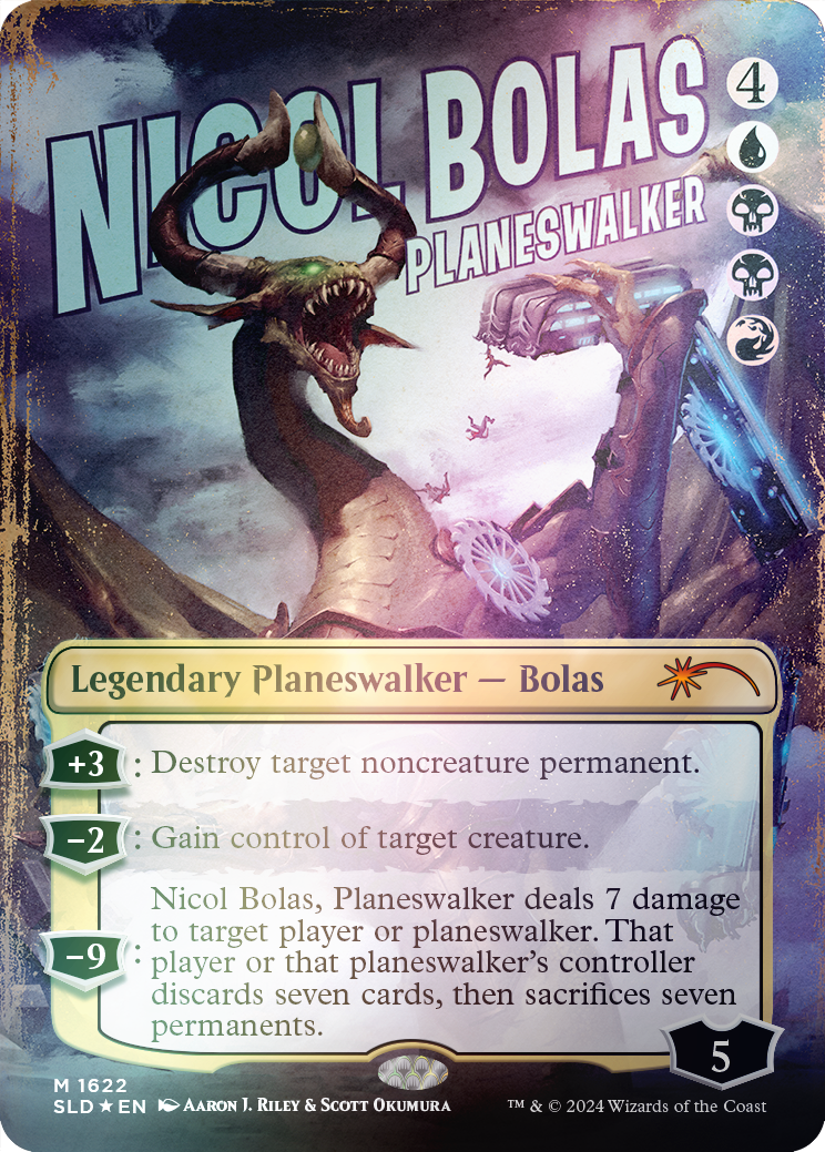 Nicol Bolas, Planeswalker (Rainbow Foil) [Secret Lair Drop Series] | Exor Games Dartmouth