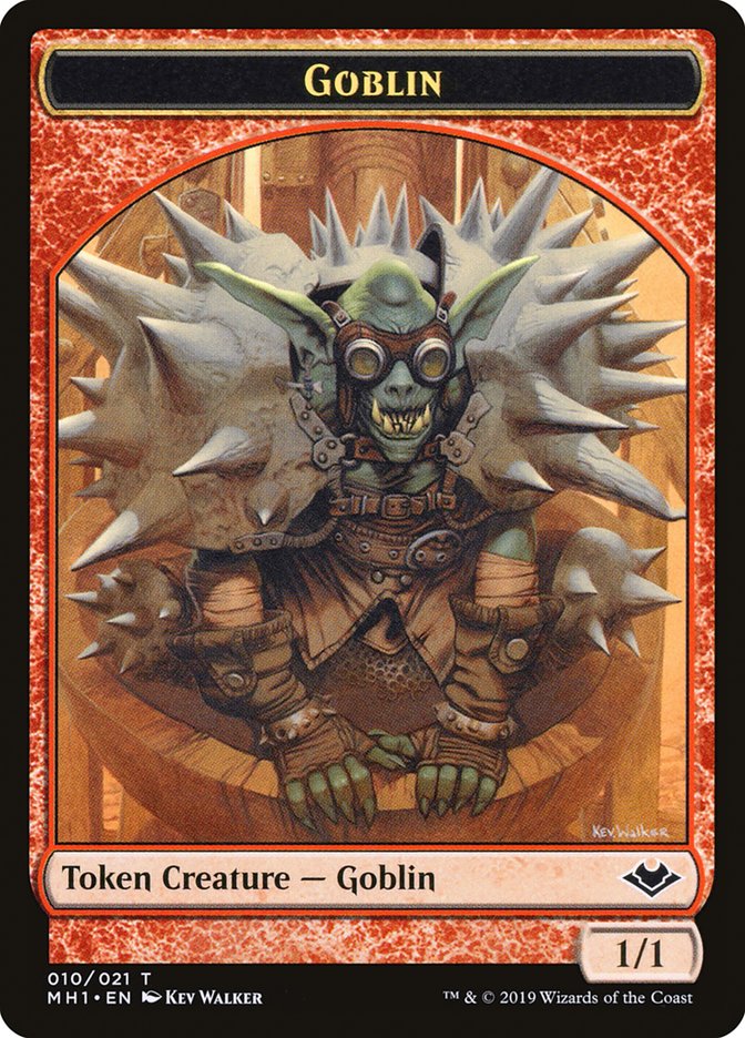 Angel (002) // Goblin (010) Double-Sided Token [Modern Horizons Tokens] | Exor Games Dartmouth