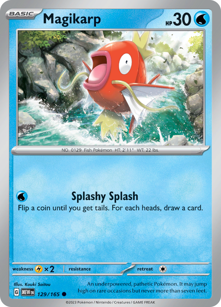 Magikarp (129/165) [Scarlet & Violet: 151] | Exor Games Dartmouth