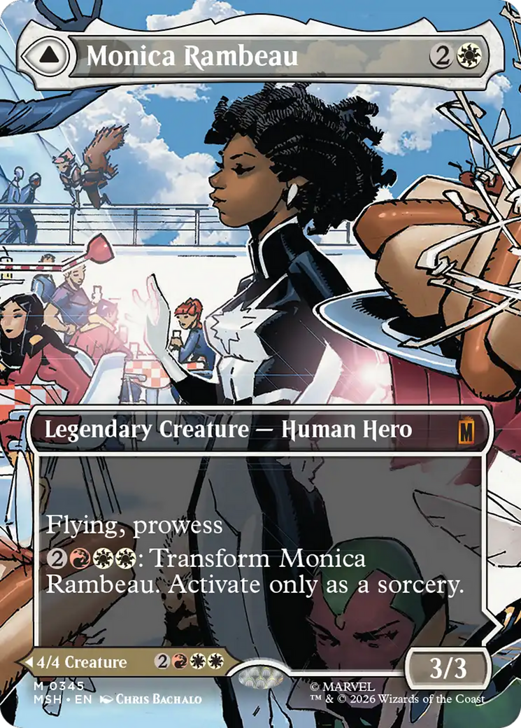 Monica Rambeau (Borderless) (0345) [Marvel Super Heroes] | Exor Games Dartmouth