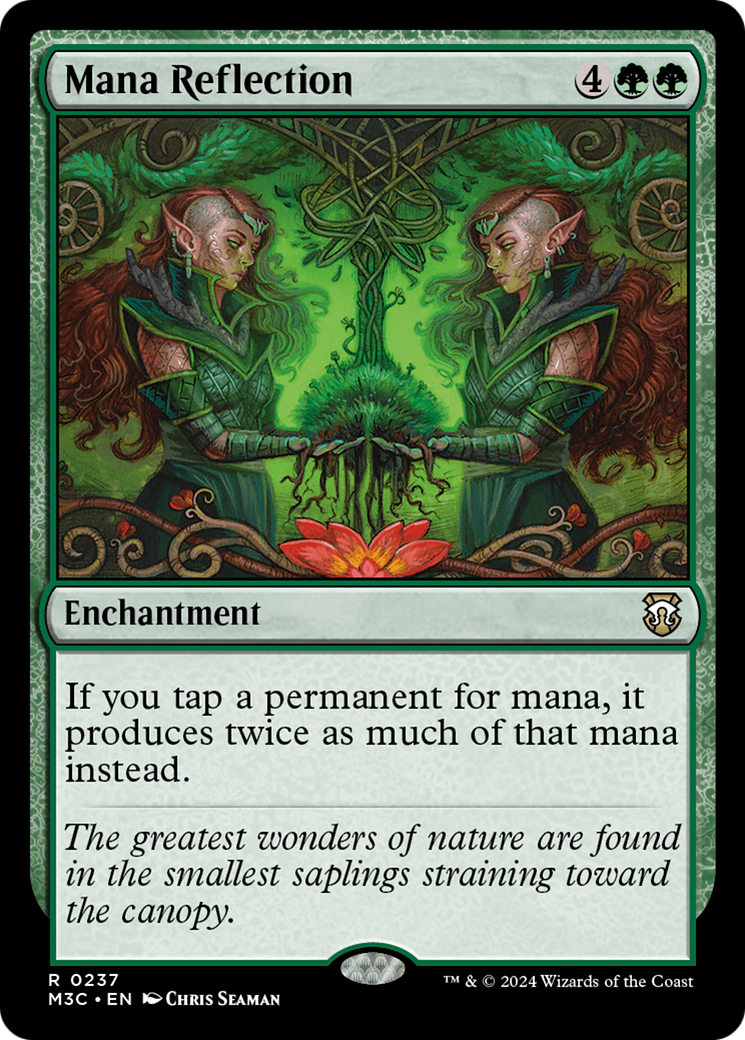 Mana Reflection (Ripple Foil) [Modern Horizons 3 Commander] | Exor Games Dartmouth