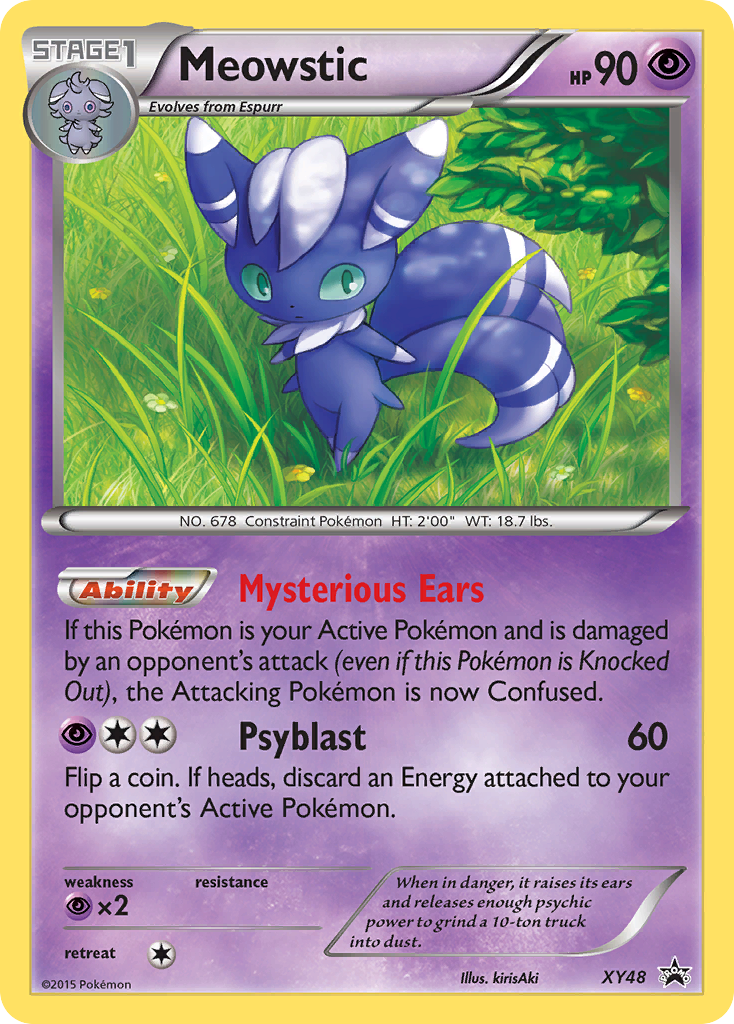 Meowstic (XY48) [XY: Black Star Promos] | Exor Games Dartmouth