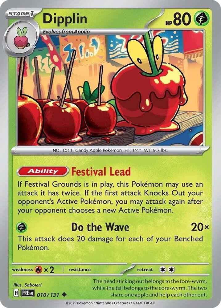 Dipplin (010/131) [Scarlet & Violet: Prismatic Evolutions] | Exor Games Dartmouth