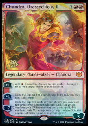 Chandra, Dressed to Kill [Innistrad: Crimson Vow Prerelease Promos] | Exor Games Dartmouth