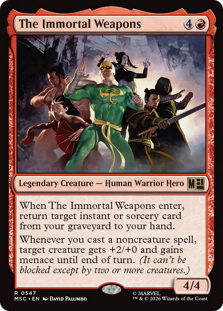 The Immortal Weapons [Marvel Super Heroes Commander] | Exor Games Dartmouth