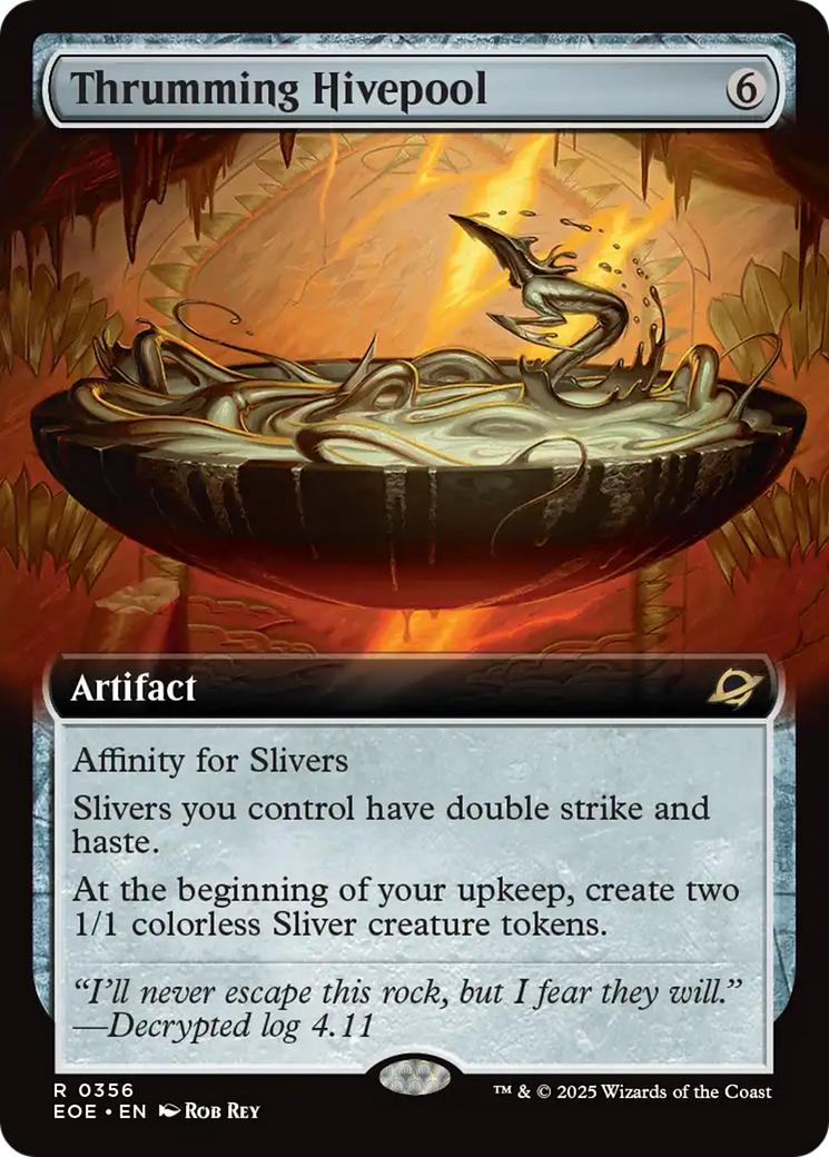 Thrumming Hivepool (Extended Art) [Edge of Eternities] | Exor Games Dartmouth