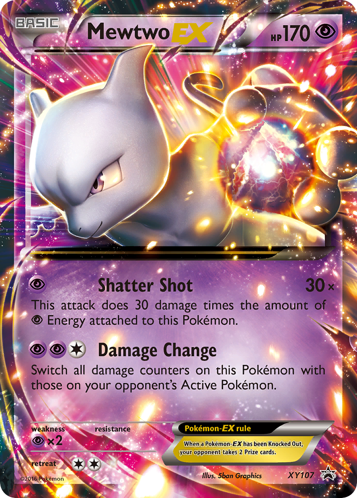 Mewtwo EX (XY107) [XY: Black Star Promos] | Exor Games Dartmouth