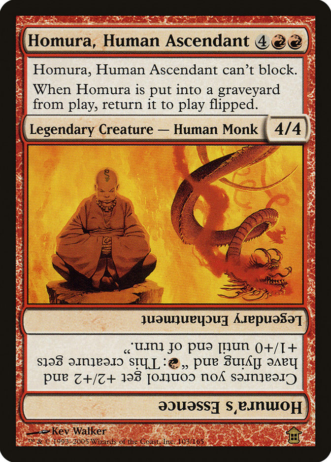 Homura, Human Ascendant // Homura's Essence [Saviors of Kamigawa] | Exor Games Dartmouth