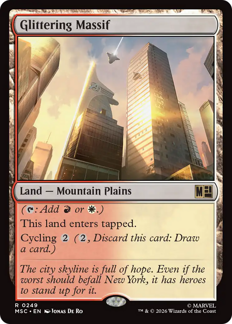 Glittering Massif [Marvel Super Heroes Commander] | Exor Games Dartmouth