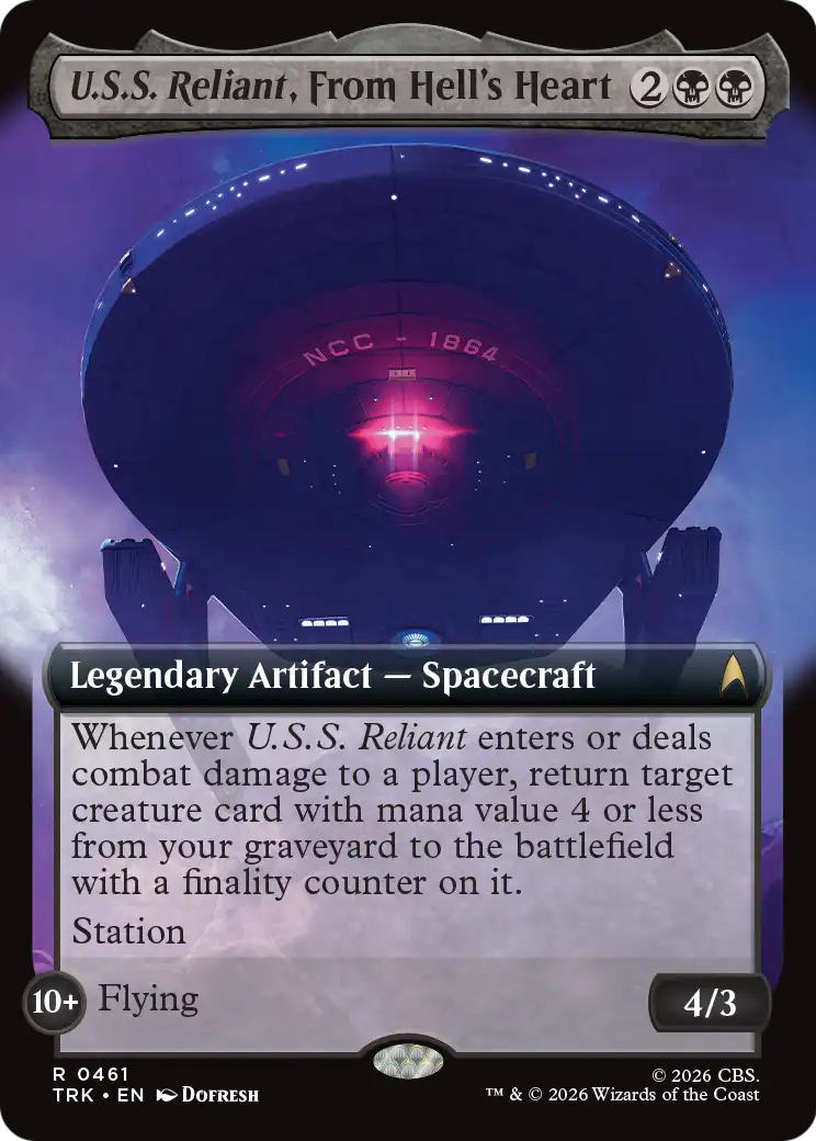 U.S.S. Reliant, From Hell's Heart (Extended Art) [Star Trek] | Exor Games Dartmouth