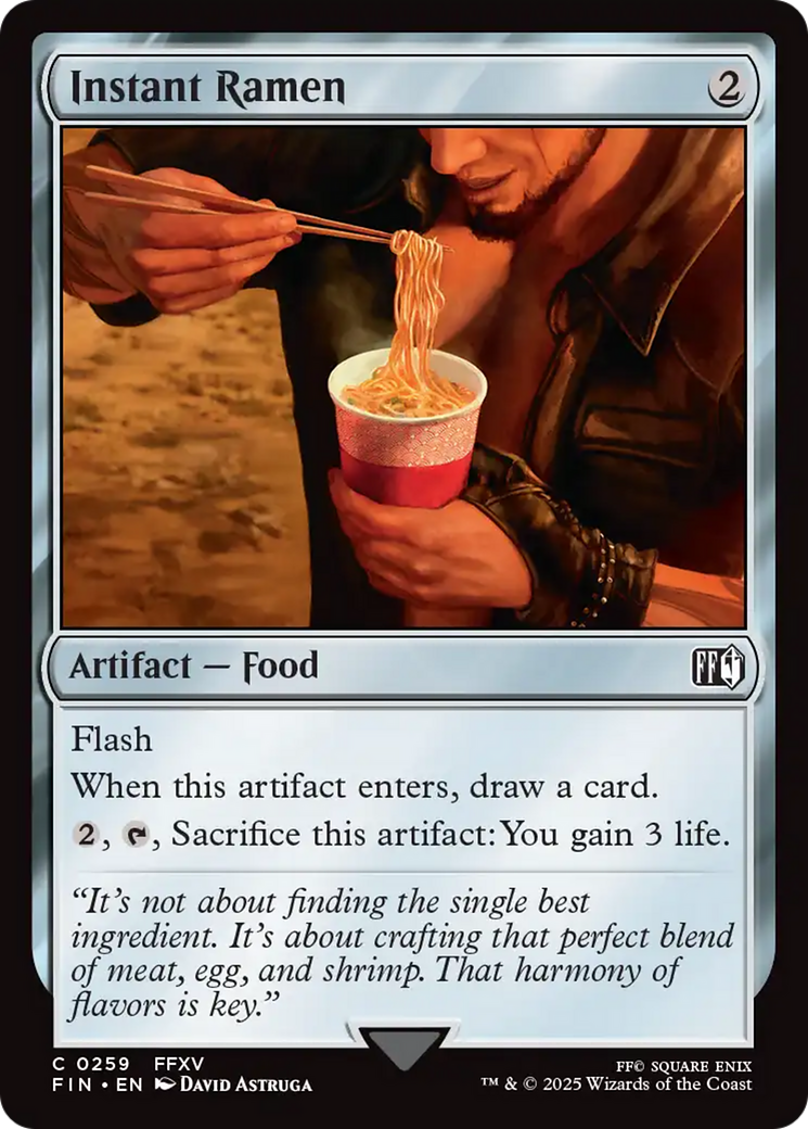 Instant Ramen [FINAL FANTASY] | Exor Games Dartmouth