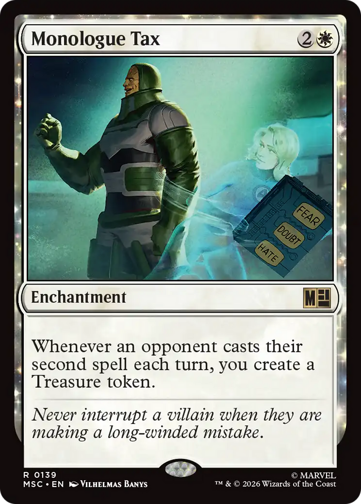 Monologue Tax [Marvel Super Heroes Commander] | Exor Games Dartmouth