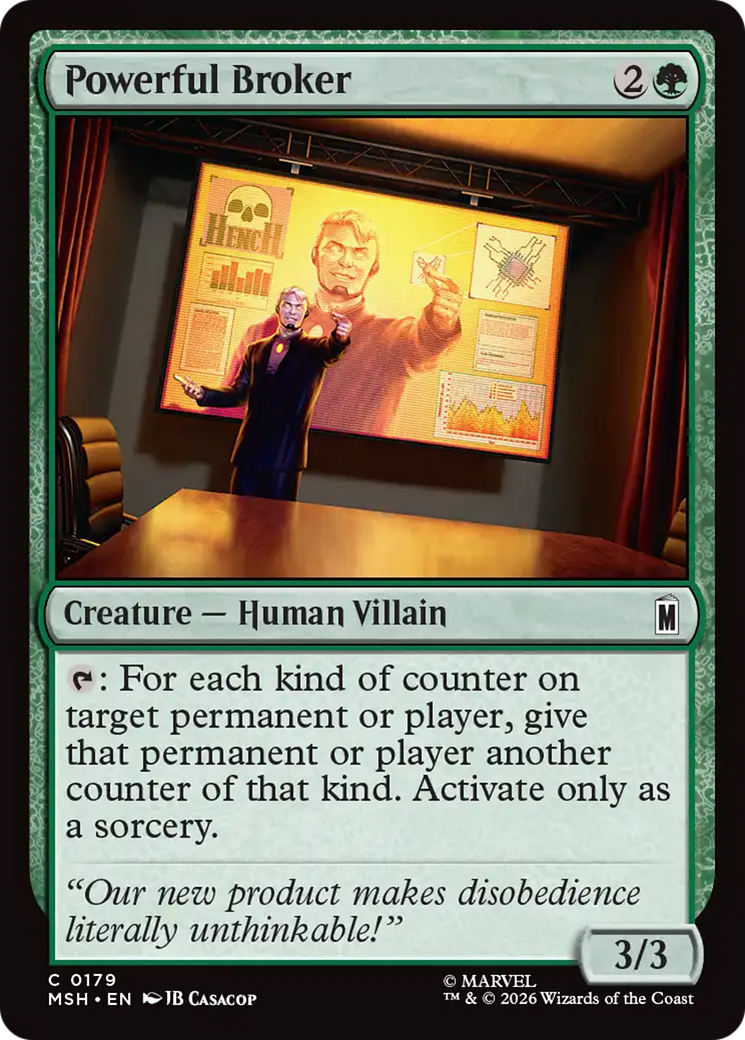 Powerful Broker [Marvel Super Heroes] | Exor Games Dartmouth
