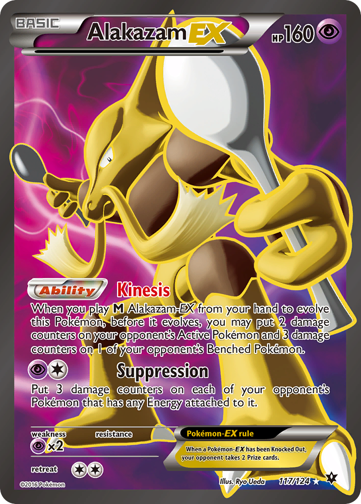 Alakazam EX (117/124) [XY: Fates Collide] | Exor Games Dartmouth