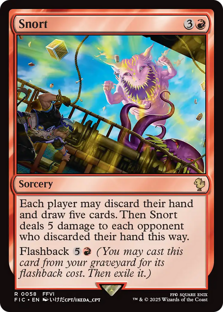 Snort [FINAL FANTASY Commander] | Exor Games Dartmouth