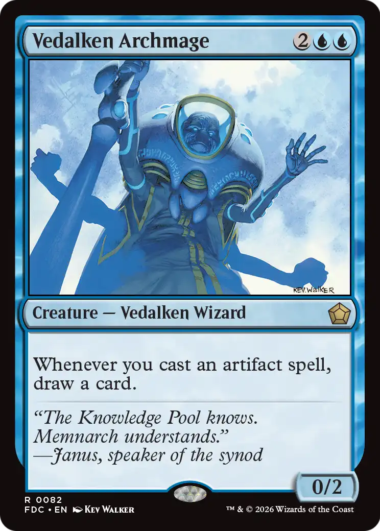 Vedalken Archmage [Foundations Commander] | Exor Games Dartmouth