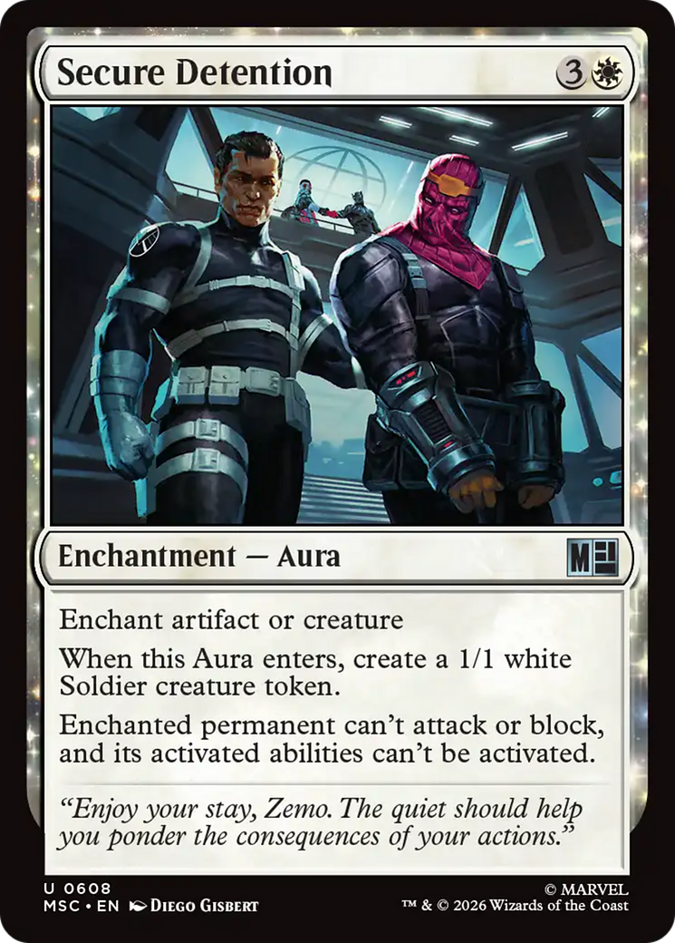 Secure Detention [Marvel Super Heroes Commander] | Exor Games Dartmouth